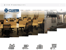 Tablet Screenshot of clusterrio.com